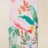 Tropic Flamingo Beach Towel