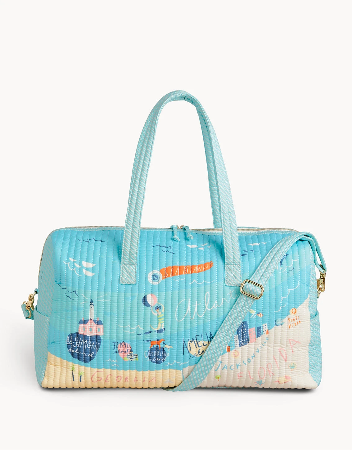 Sea Islands Quilted Duffle 2 Sea Islands Quilted Duffle - Image 2