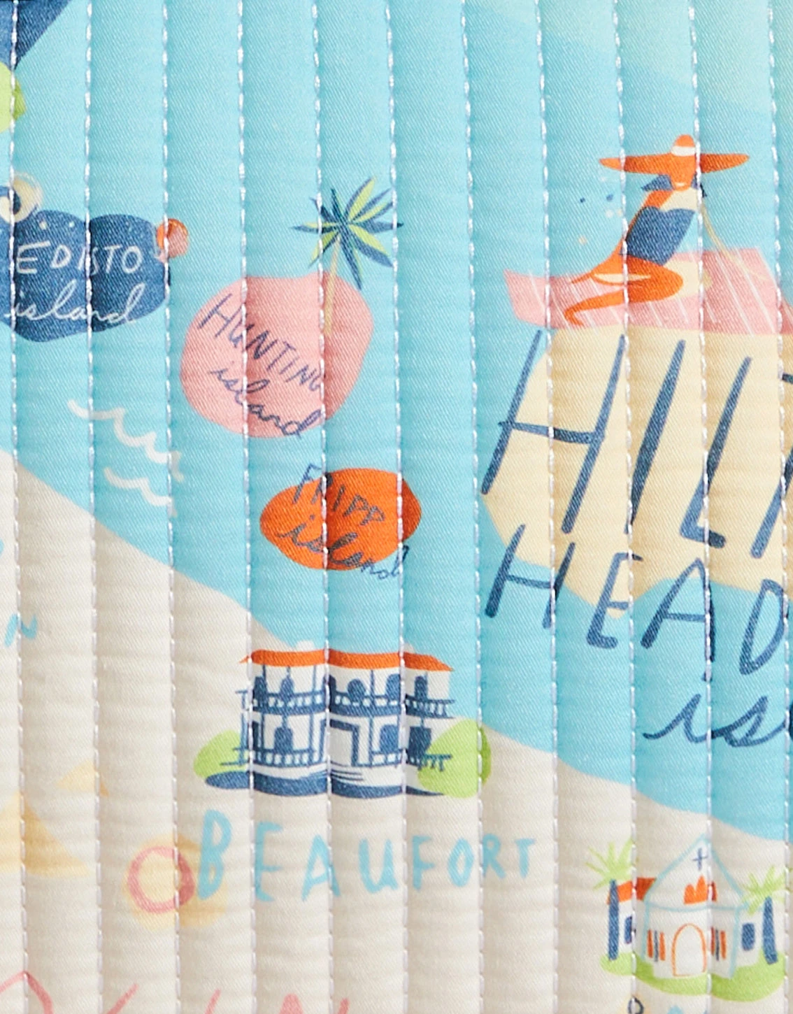 Sea Islands Quilted Duffle 4 Sea Islands Quilted Duffle - Image 4