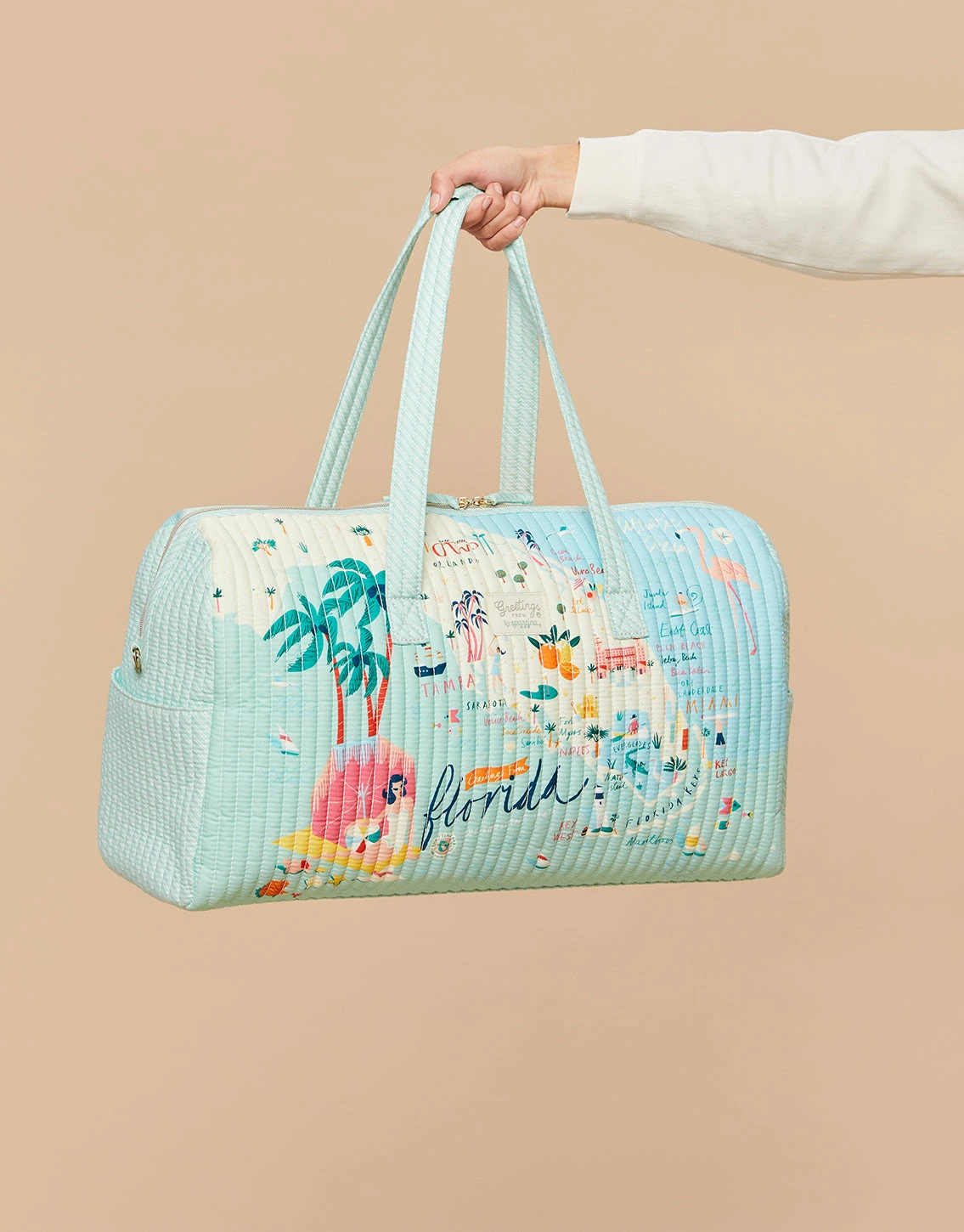 Sea Islands Quilted Duffle 5 Sea Islands Quilted Duffle - Image 5