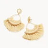 Macrame Gold Earrings