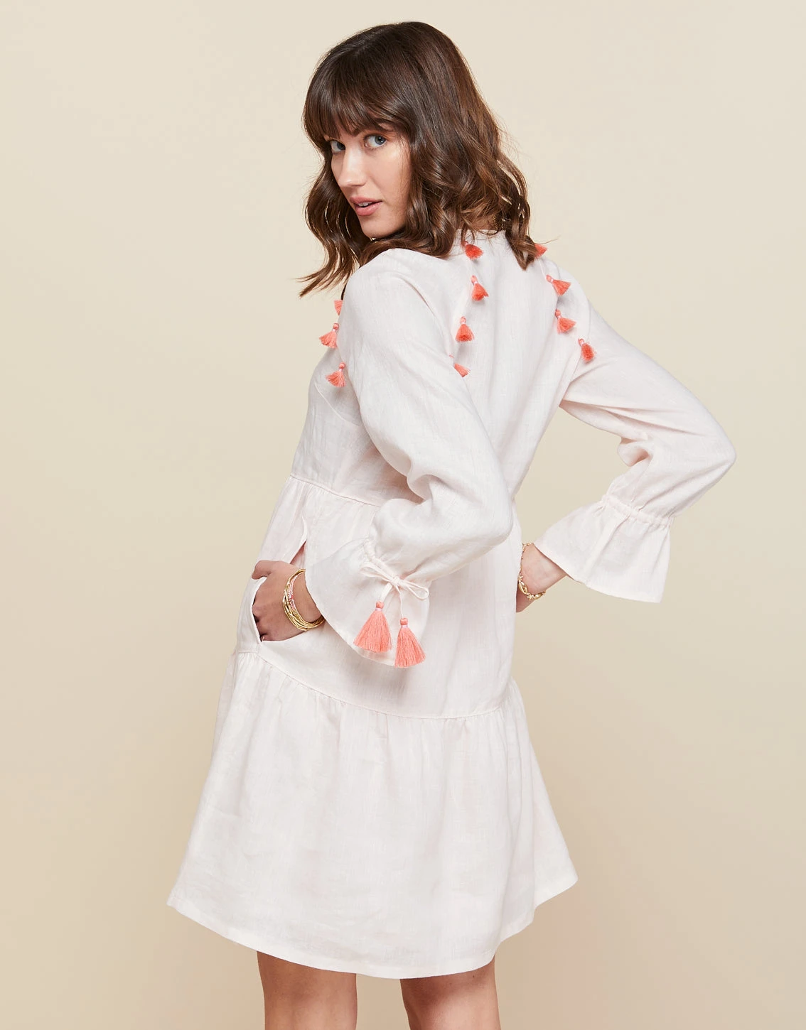 Ellis Dress Barely Blush 2 Ellis Dress Barely Blush - Image 2