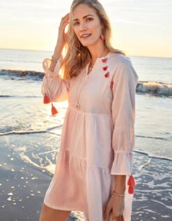 Ellis Dress Barely Blush 8 Ellis Dress Barely Blush -Spartina Store 679985d