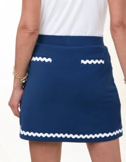 Skort Midnight Blue Ric Rac 5 Skort Midnight Blue Ric Rac -Spartina Store 774697c