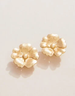 McAllister Stud Earrings Gold