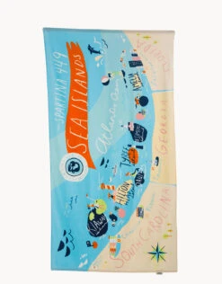 Sea Islands Beach Towel