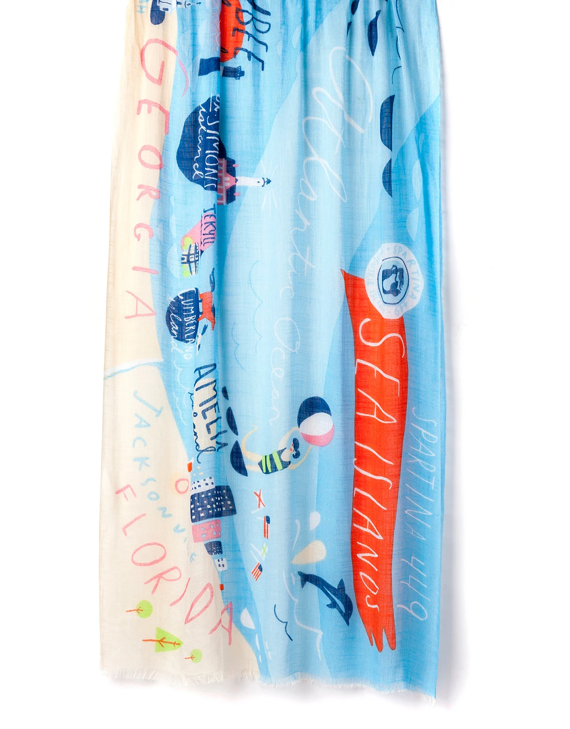 Sea Islands Scarf 1 Sea Islands Scarf