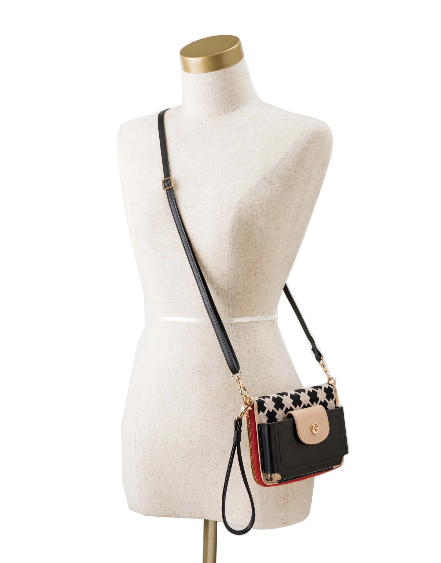 Crossbody Strap Black 2 Crossbody Strap Black - Image 2