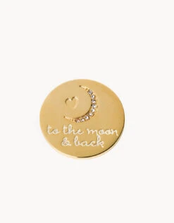 Classic Locket Note Gem To The Moon