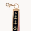 Navy Grab-n-Go Keychain Anchor