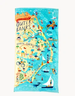 Outer Banks Beach Towel