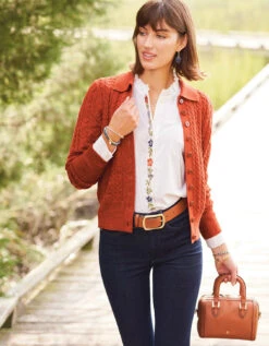 Toni Cardigan Spice 11 Toni Cardigan Spice -Spartina Store 957250m