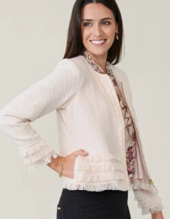 Harper Tweed Jacket Champagne