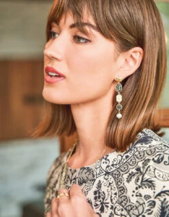 Island Fringe Dress Harbor River Woodblock 11 Island Fringe Dress Harbor River Woodblock -Spartina Store 957731o