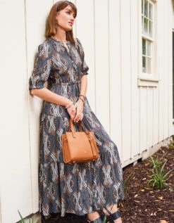 Lynette Midi Dress Harbor River Batik