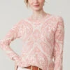 Shelby Pullover Harbor River Damask