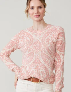 Shelby Pullover Harbor River Damask