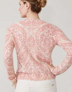 Shelby Pullover Harbor River Damask 11 Shelby Pullover Harbor River Damask -Spartina Store 958035c