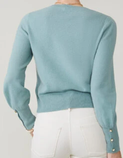 Hayden Cashmere Sweater Blue Storm 7 Hayden Cashmere Sweater Blue Storm -Spartina Store 958394d