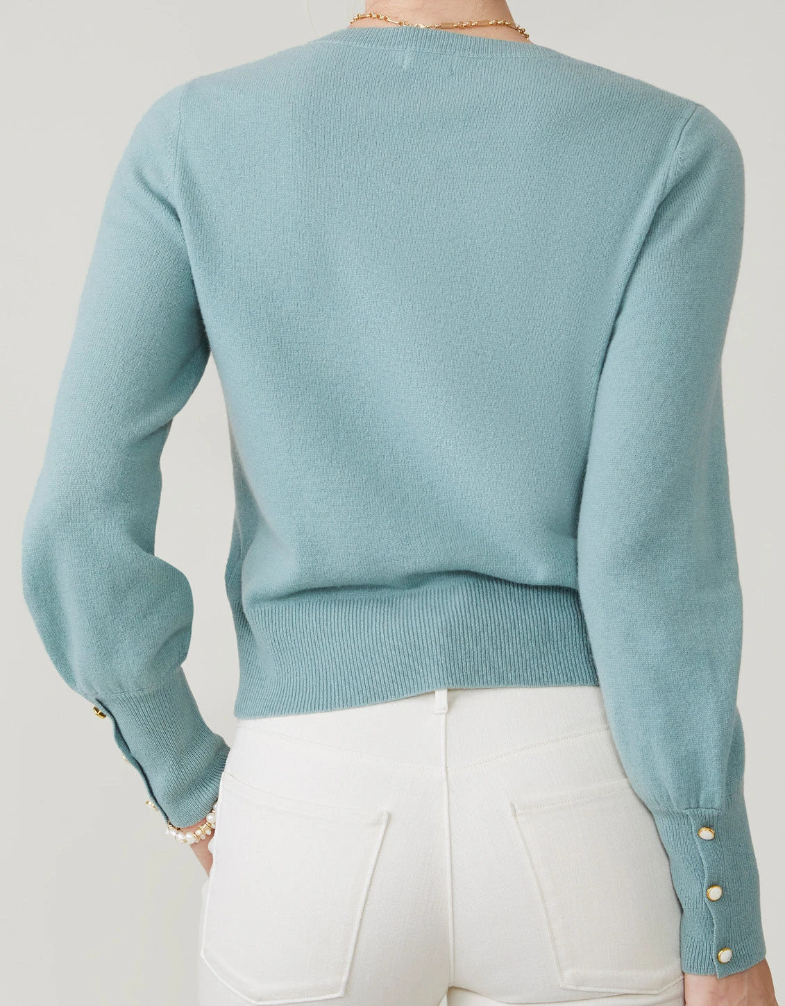 Hayden Cashmere Sweater Blue Storm 4 Hayden Cashmere Sweater Blue Storm - Image 4