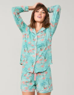 Pajama Top Flamingos -Spartina Store 959353