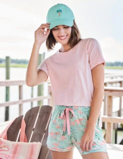 Pajama Short Flamingos