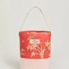 Double Wine Caddy Lowcountry Fauna Red