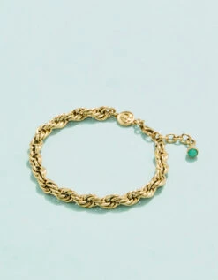 Chunky May River Bracelet Gold 7.25-8"