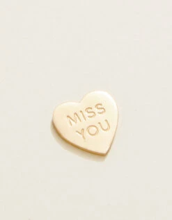Mini Heart Locket Note Miss You