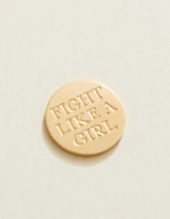 Mini Locket Note Fight Like A Girl
