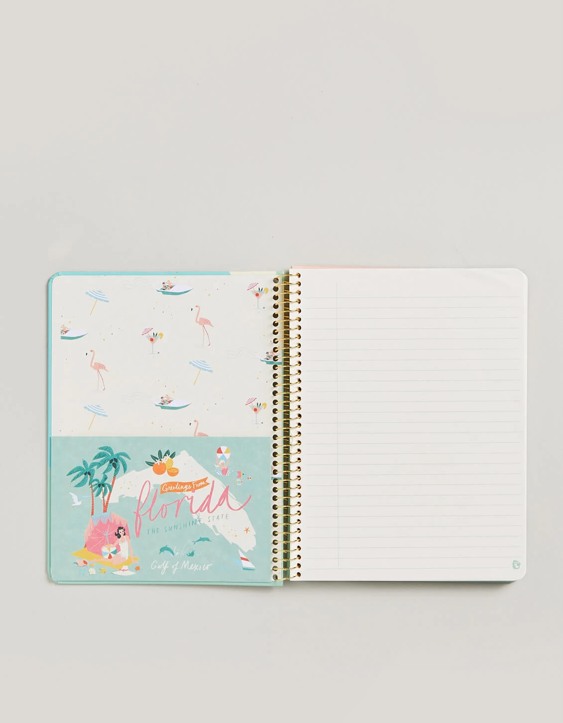 Florida Ruled Notebook 6.5x8.5 3 Florida Ruled Notebook 6.5x8.5 - Image 3