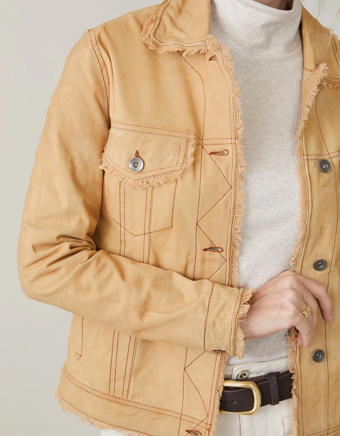 Natalie Jacket Chamois Cloud 4 Natalie Jacket Chamois Cloud - Image 4