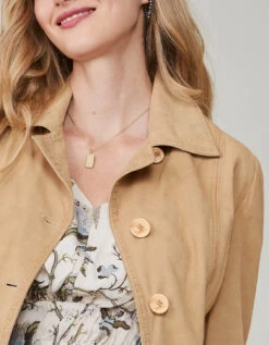 Kay Suede Jacket Chamois 9 Kay Suede Jacket Chamois -Spartina Store 960748b