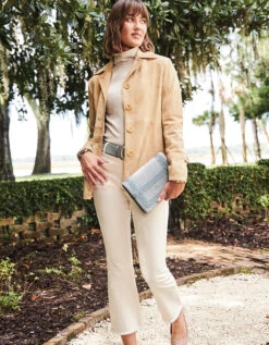 Kay Suede Jacket Chamois