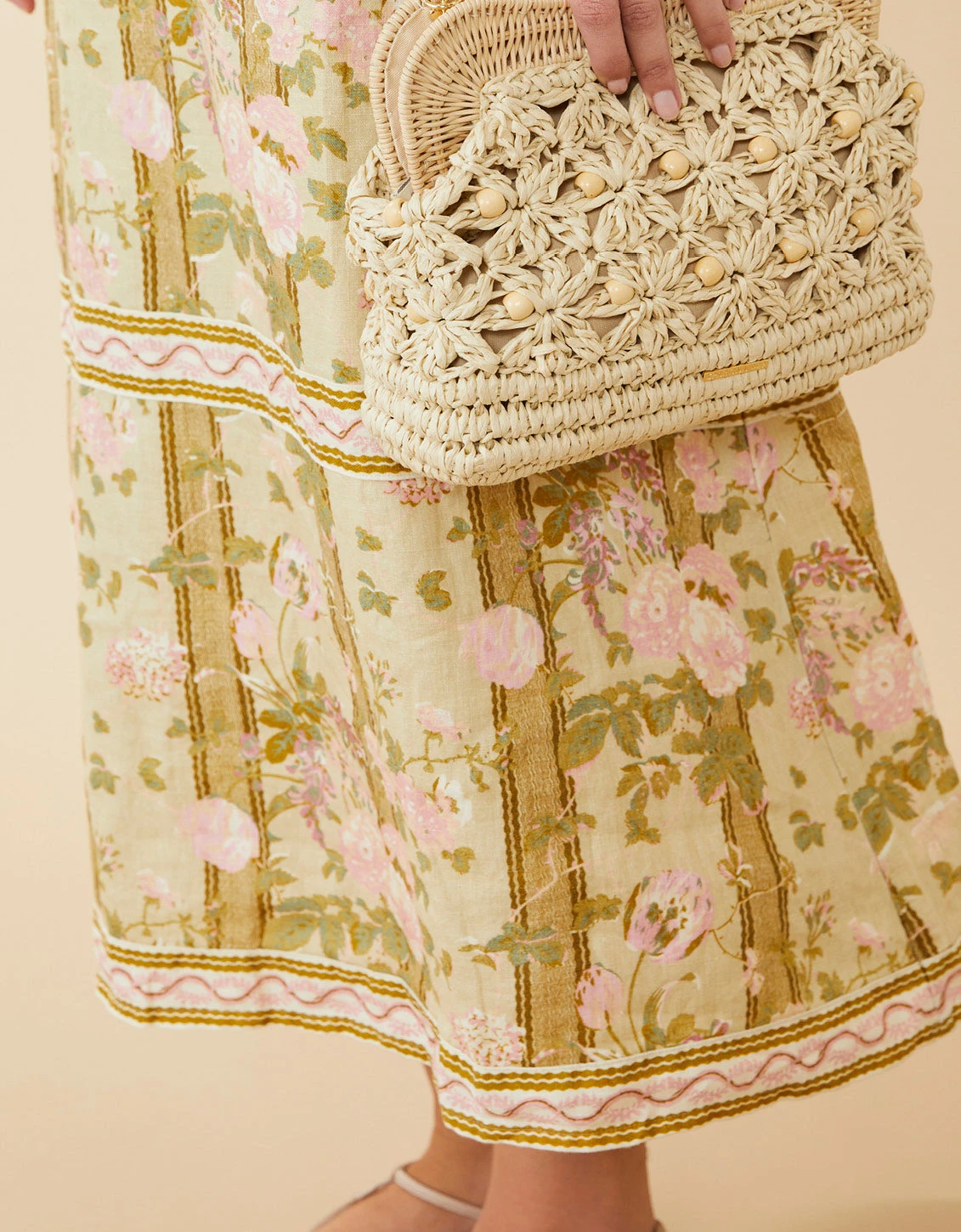 Cleona Midi Dress Calm Waters Bouquet 6 Cleona Midi Dress Calm Waters Bouquet - Image 6