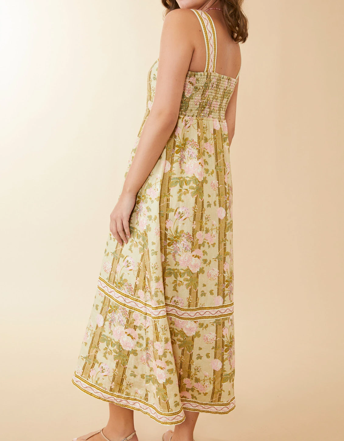 Cleona Midi Dress Calm Waters Bouquet 8 Cleona Midi Dress Calm Waters Bouquet - Image 8