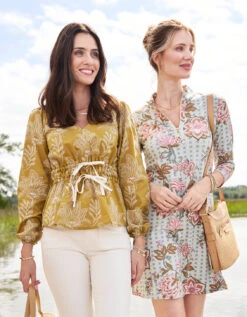 Loretta Blouse Calm Waters Schiffli 11 Loretta Blouse Calm Waters Schiffli -Spartina Store 961943c