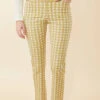 Maren Pull-On Pant Calm Waters Khaki Cane