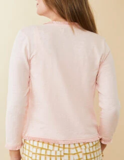 Clara Convertible Cardigan Strawberry Cream -Spartina Store 962322d