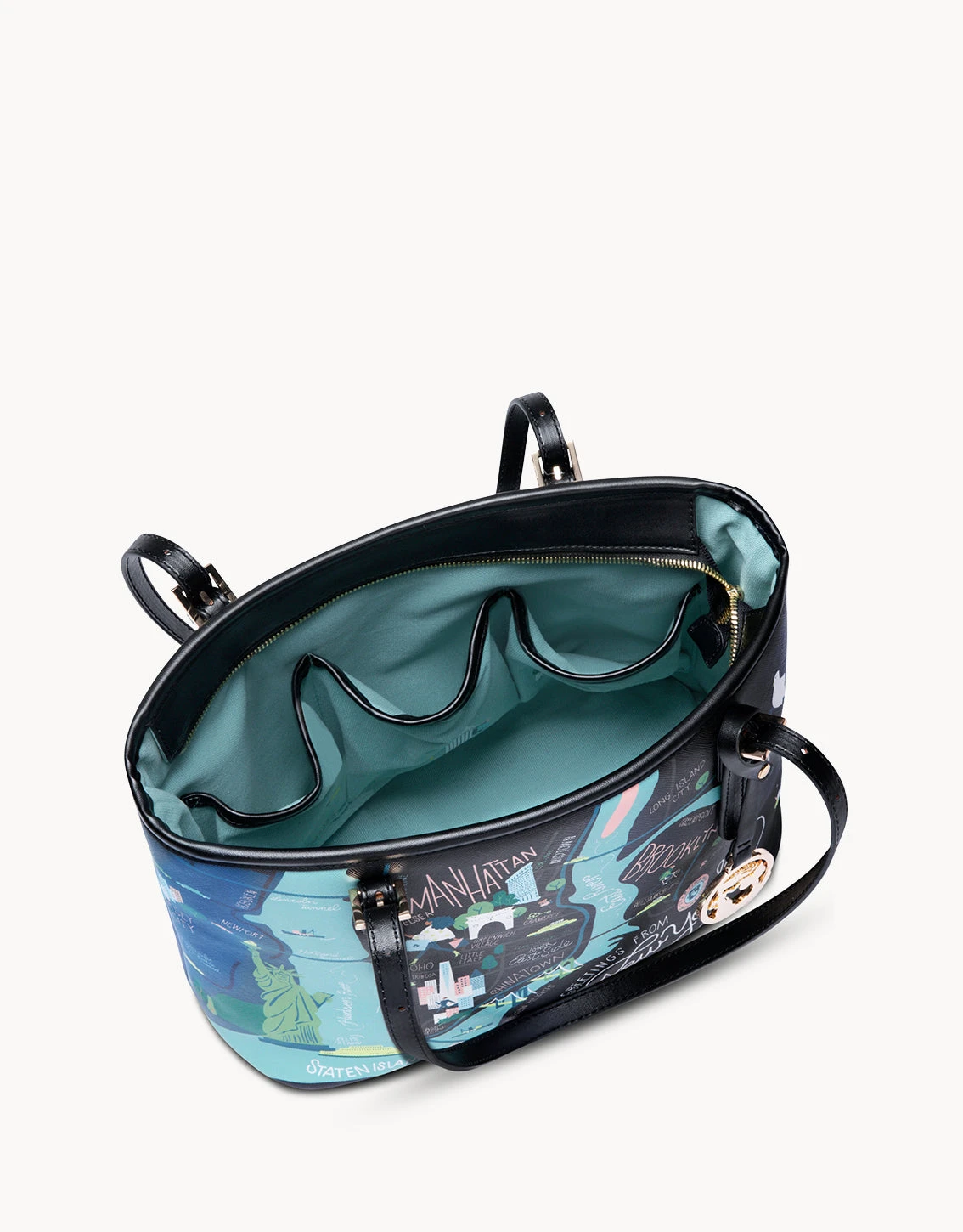 New York City Small Tote (w/Zipper) 4 New York City Small Tote (w/Zipper) - Image 4