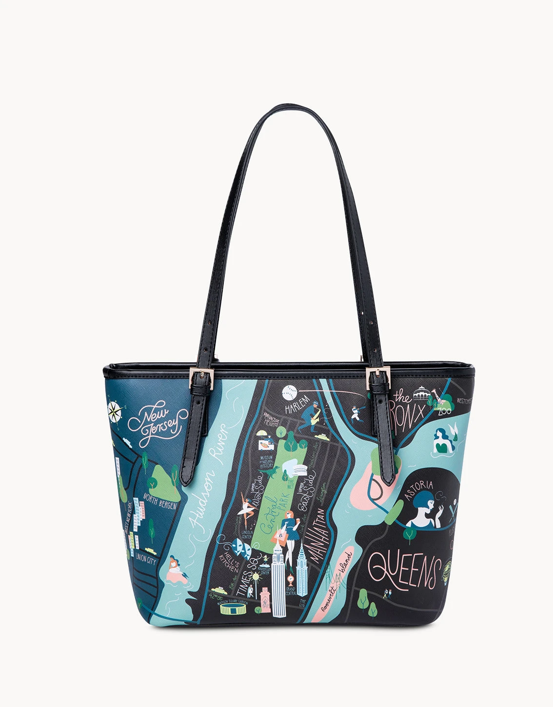 New York City Small Tote (w/Zipper) 5 New York City Small Tote (w/Zipper) - Image 5