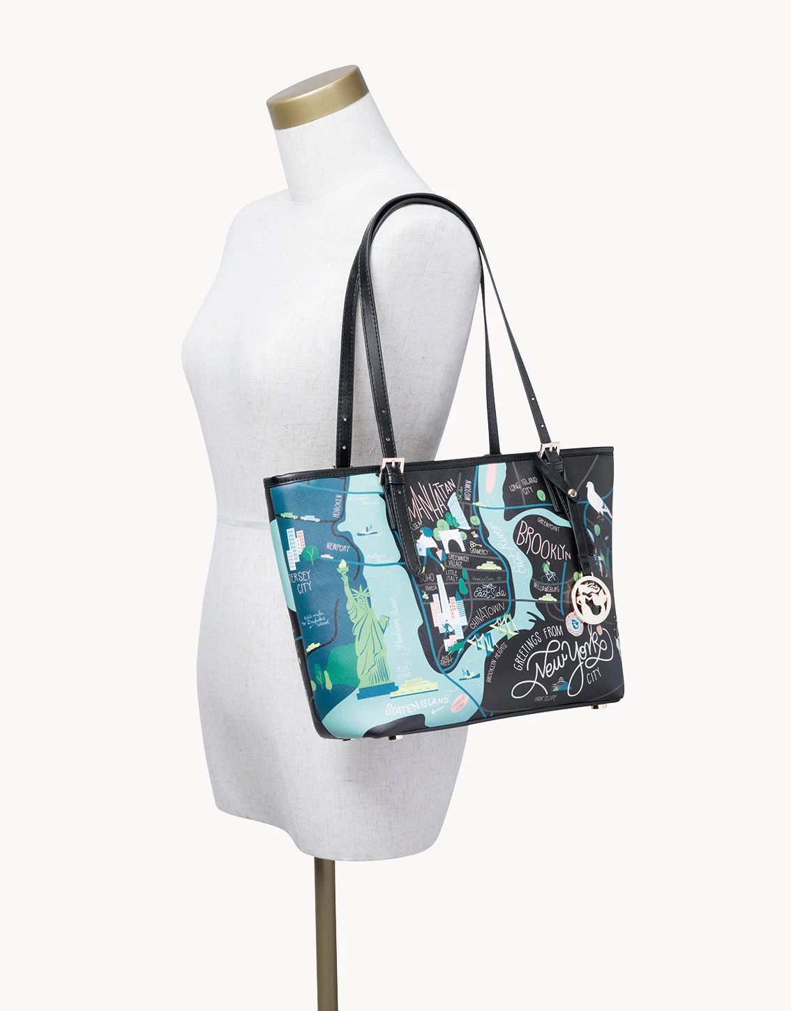 New York City Small Tote (w/Zipper) 2 New York City Small Tote (w/Zipper) - Image 2