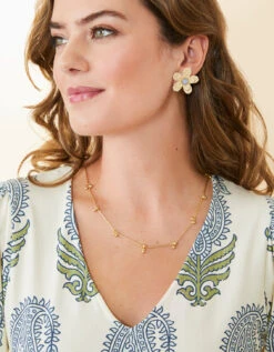 Blakelynn Midi Dress Hamilton Paisley -Spartina Store 962391b