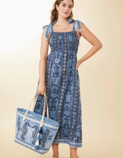 Saylor Midi Dress Hamilton Sea Life