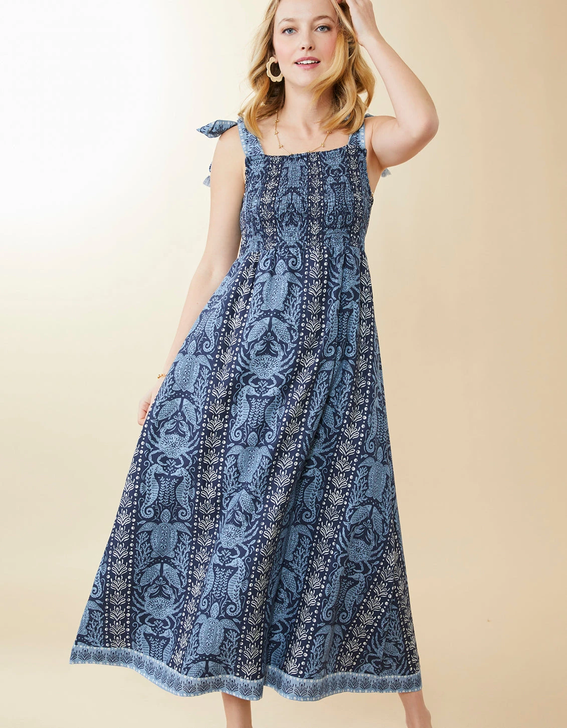 Saylor Midi Dress Hamilton Sea Life 2 Saylor Midi Dress Hamilton Sea Life - Image 2