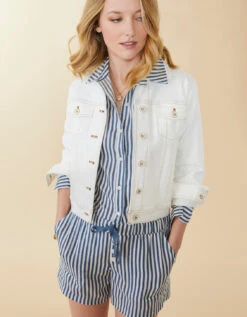 Lois Shirt Mini Stripe Sea Blue 7 Lois Shirt Mini Stripe Sea Blue -Spartina Store 963725b