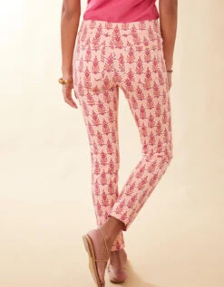 Maren Pull On-Pant Callawassie Blooms -Spartina Store 965408c