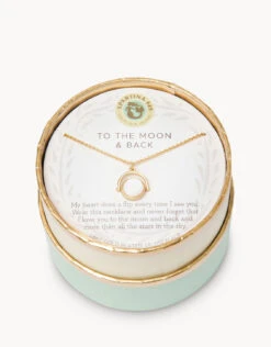 Sea La Vie To The Moon Back Reversible Necklace -Spartina Store 965779