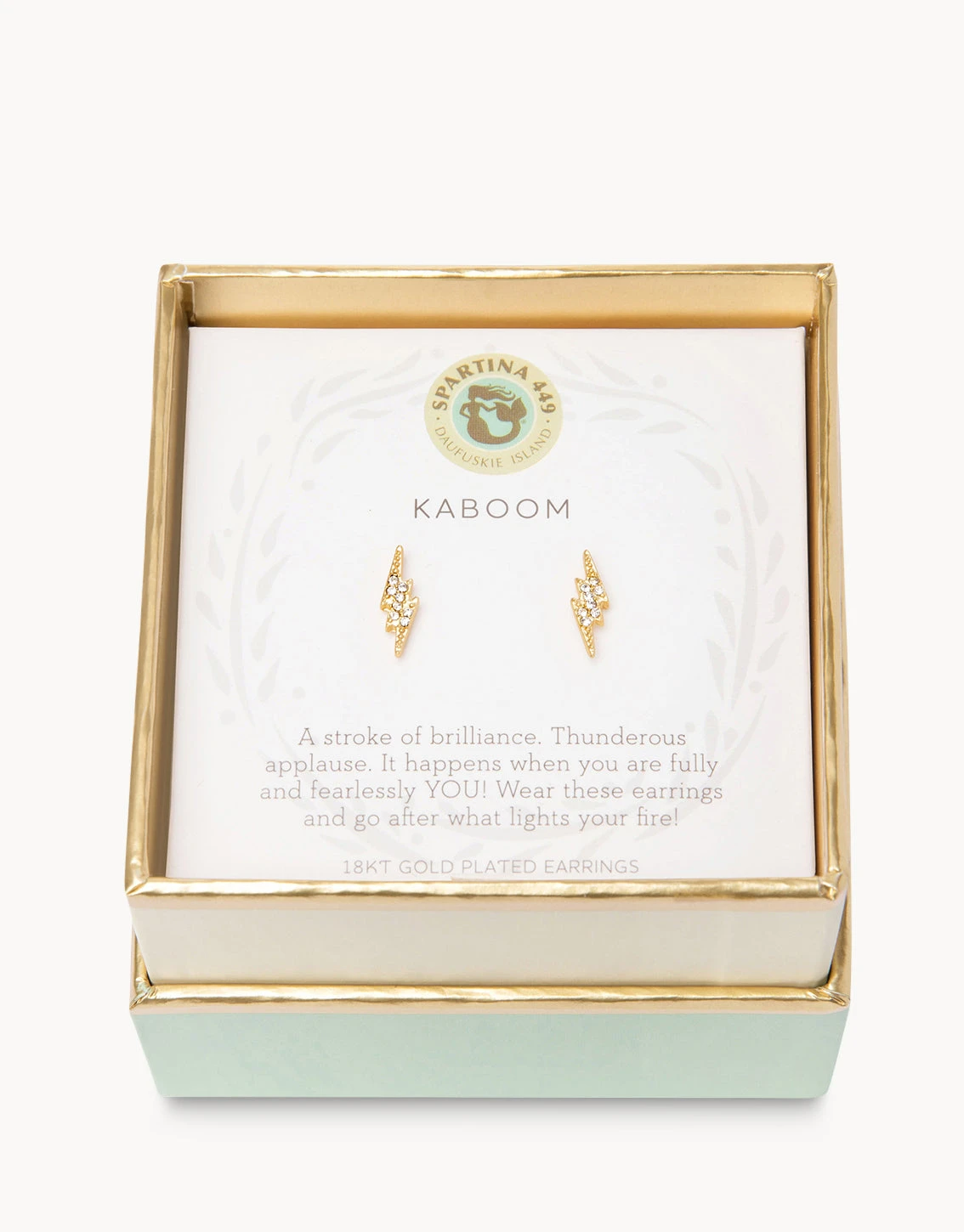 Sea La Vie Stud Earrings Kaboom/Lightning 1 Sea La Vie Stud Earrings Kaboom/Lightning