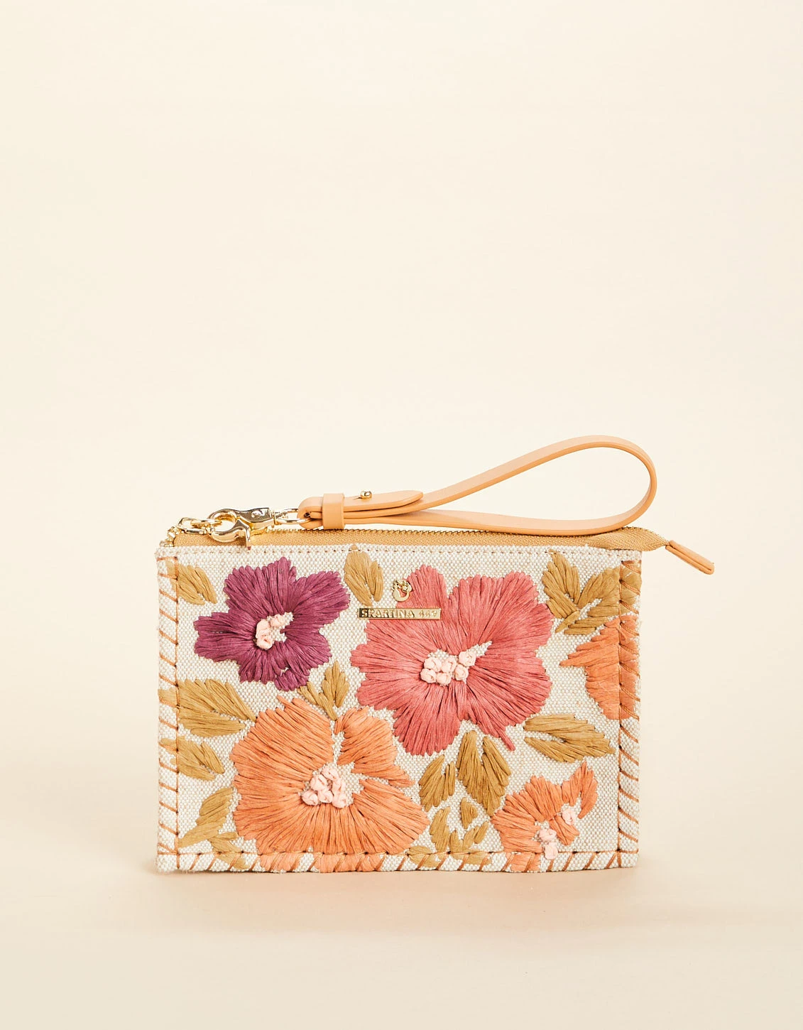 Sophie Raffia Wristlet Multi 1 Sophie Raffia Wristlet Multi